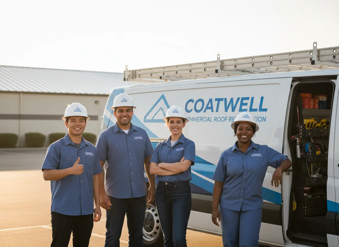 Commercial roof coating company in Oakdale, IL